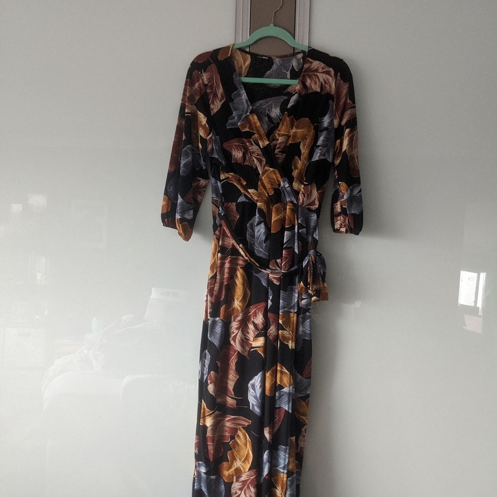 Fashion Nova wrap dress 1X